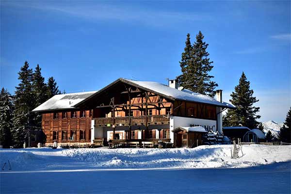 Gasthof Seespitz im Winter